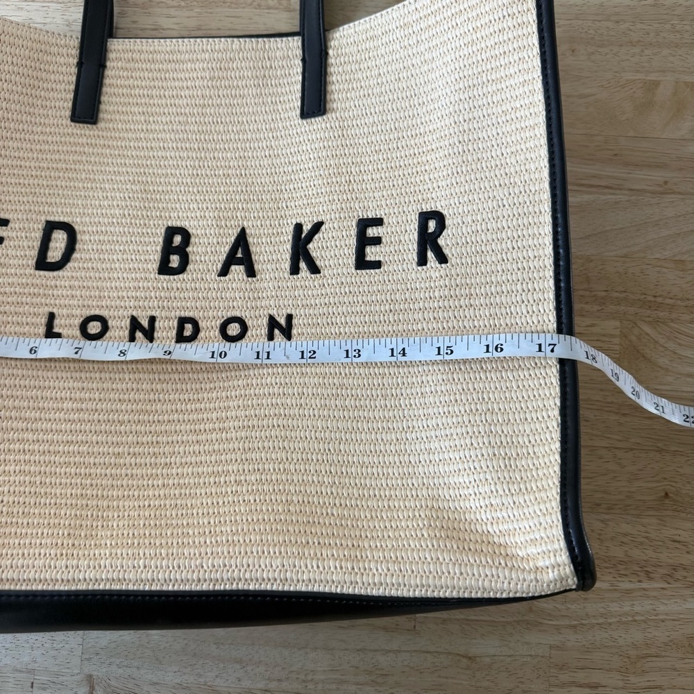 Ted Baker London Icon Logo Woven Tote Bag Large - Picture 8 of 11